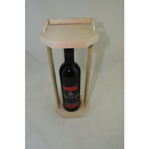 Wood Holz nosiljka za bocu vina 100x100x330mm ( 479 ) bukva Cene