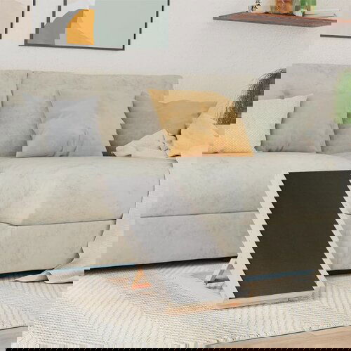 VidaXL Rampa za pse siva 70 x 35 cm od masivne jelovine Slike