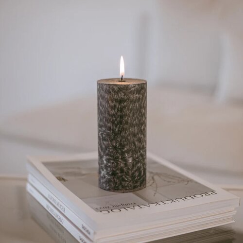 Eulenschnitt Stebričasta sveča iz olivnega voska - velika - črna Cene