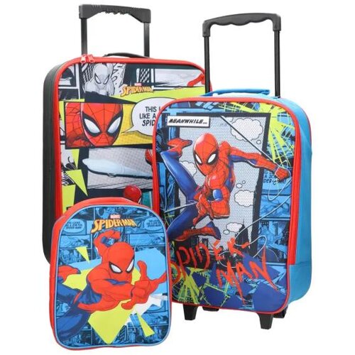 Best Buy TB12, set koferi i ranac, Spider-Man, PE, Comic Slike