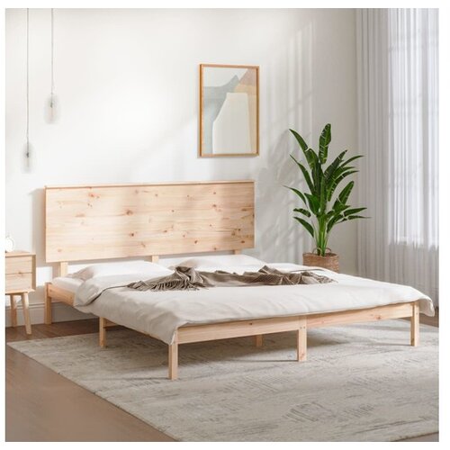  Posteljni okvir iz trdnega lesa 150x200 cm 5FT Cene