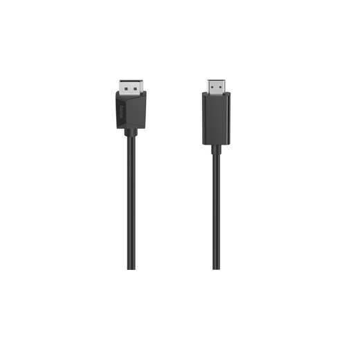 Hama DisplayPort / HDMI priključni kabel 1.50 m 00200712 crna [1x muški konektor displayport - 1x muški konektor HDMI] Cijene