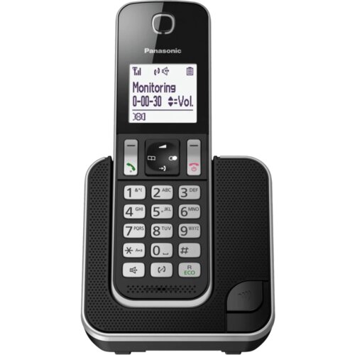 Panasonic Telefon bežični, DECT, 1,8″ LCD display – KX-TGD310FXB Cijene