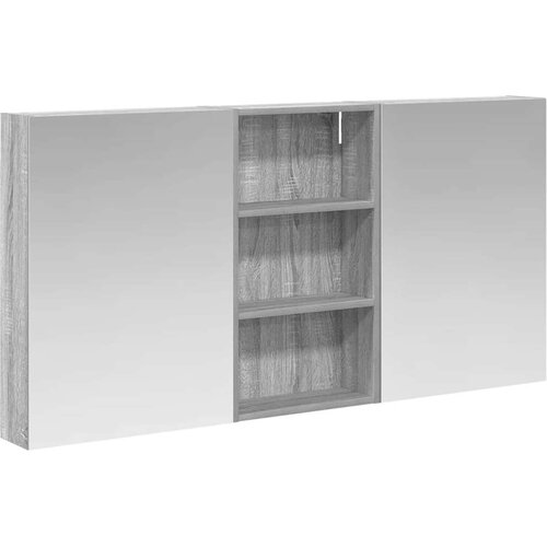  Komplet omaric za kopalnico s polico 3 pcs 140 x 14,5 x 70 cm, (5000245557) Cene