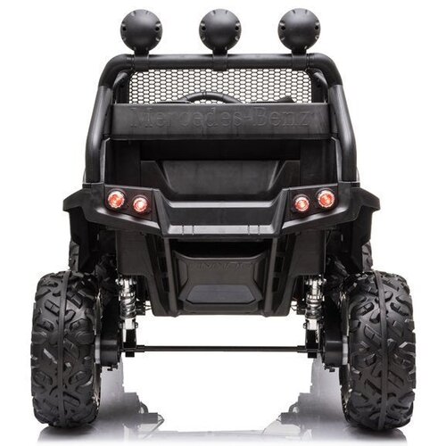  Licencirani auto na akumulator Mercedes Unimog S - crni Slike