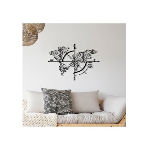 Opviq zidna dekoracija Ritorno, 97x70 cm, 1.2mm, Crna Cene