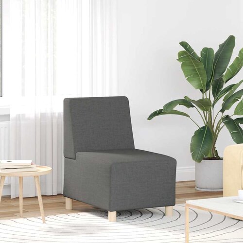 vidaXL Fotelja tamnosiva 55 cm tkanina Cijene