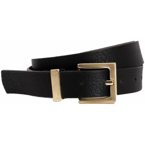 Fashion Hunters Black belt with buckle OH BELLA