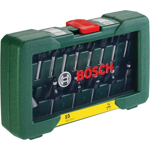 Bosch 15-delni set TC glodala (2607019468) Slike