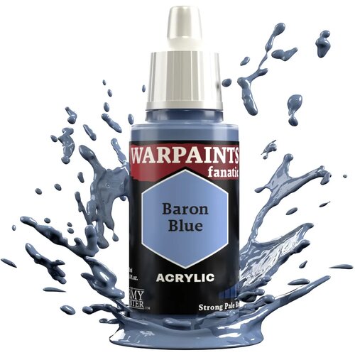 The Army Painter Warpaints Fanatic: Strong Pale Blues - Baron Blue Cene