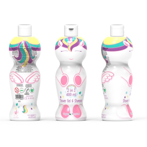Air gel za tu&amp;scaron;iranje - Shower Gel &amp;amp; Shampoo - Unicorn Slike
