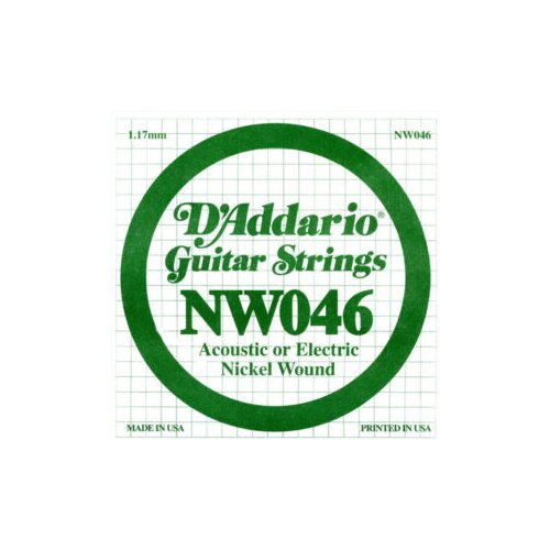  ŽICE ZA EL. GITARU D’addario NW046 single (pojedinačna) Cene