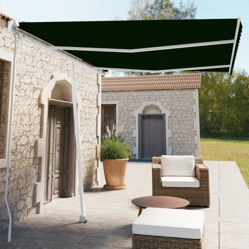  Prostostoječa ročno zložljiva tenda 350x250 cm antracitna Cene