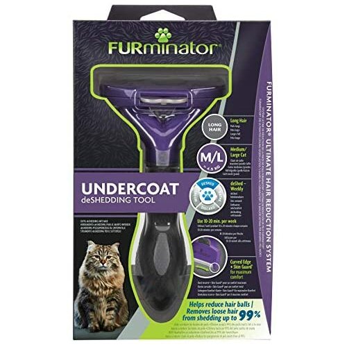 Furminator cat undercoat m/l long hair Cene