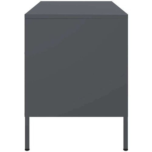 vidaXL TV ormarić antracit 68 x 39 x 50,5 cm čelični Cene