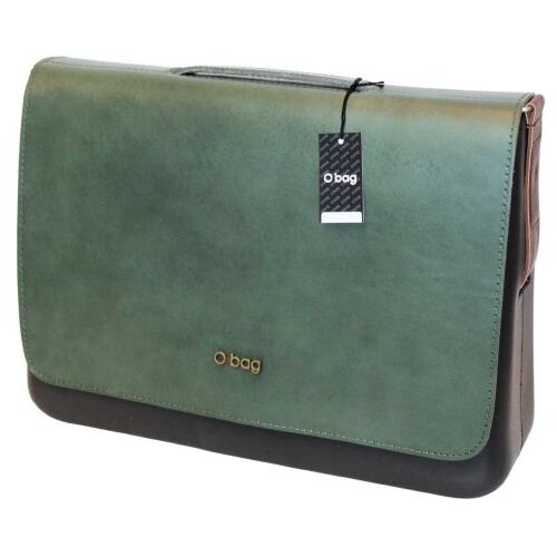 O bag dark gray green Slike