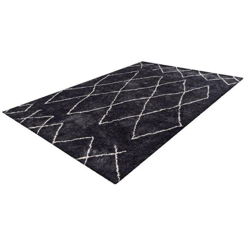 Kayoom PREPROGA Z VISOKIM FLOROM Orlando 160/230 cm antracit Slike