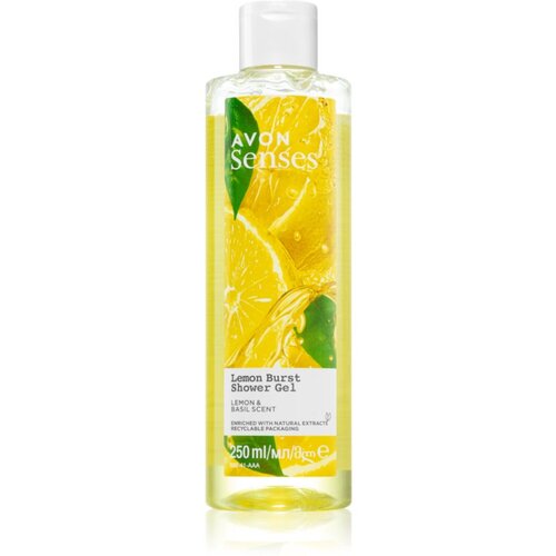 Avon Senses Lemon Burst osvežujoč gel za prhanje 250 ml Cene