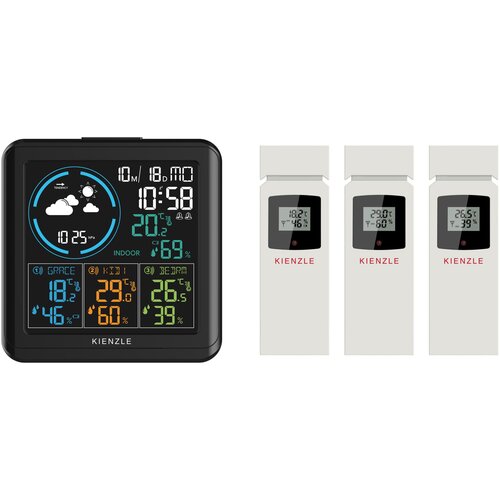 KIENZLE Radio DCF Weather Station with 3 outdoor sensors Cijene