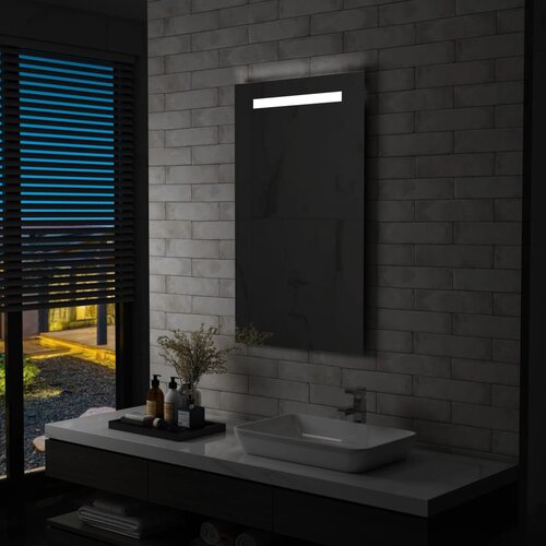 vidaXL kupaonsko LED zidno ogledalo 60 x 100 cm Cijene