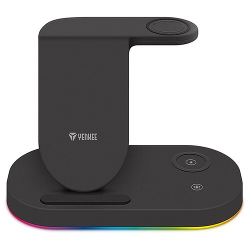 Yenkee Punjač za punjenje 3u1 YAC 5310 SAMSUNG Qi, Crni Cijene