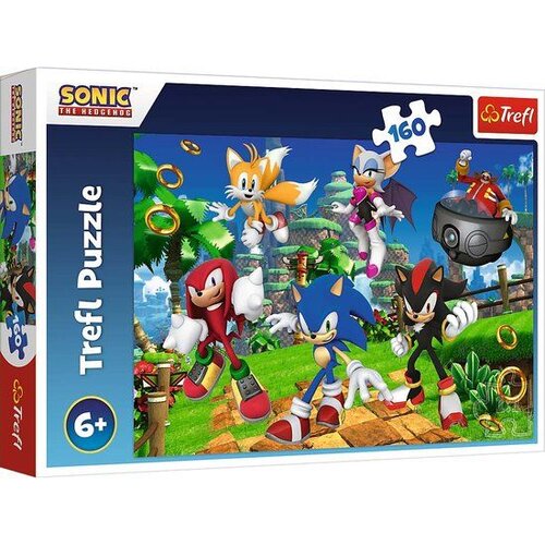 Trefl Ježek Sonic - sestavljanka s 160 kosi Cene