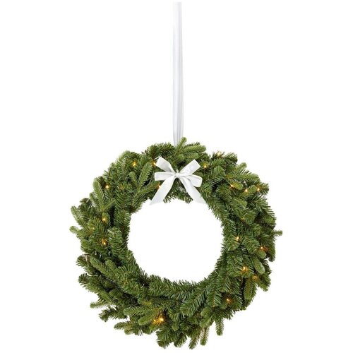 Marksl&amp;ouml;jd 706542 - LED spolja&amp;scaron;nji božićni venac VINTRA LED/1,8W/3xAA prečnik 40 cm IP44 Slike