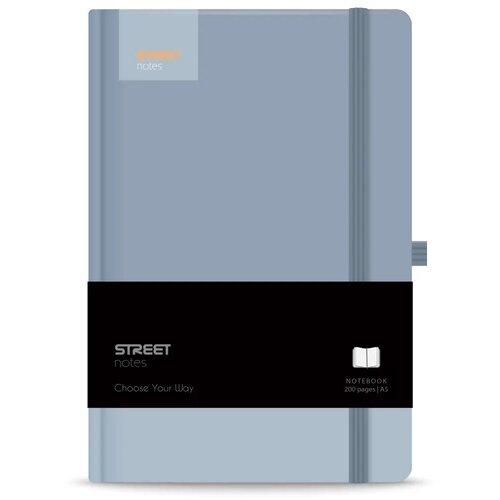 Blok notes z elastiko casual blue a5 tp črt 96l PROMOCIJA Cene