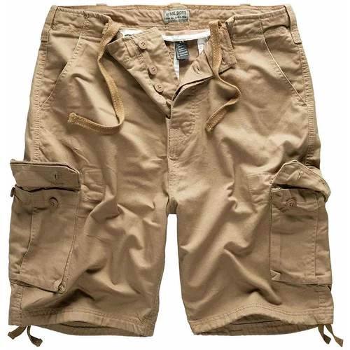 Surplus Kratke vojaške hlače Vintage, Bež