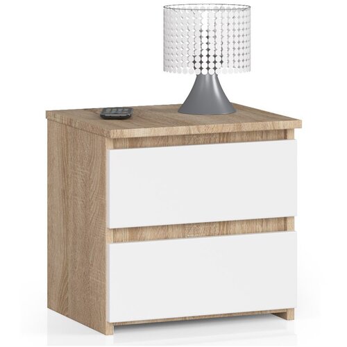 AKORD KOMODA CL2 2SZ CLP OAK SONOMA / BELA, (21702795) Cene