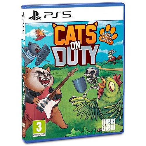 Meridiem_publishing Cats On Duty - Meow Edition Cene
