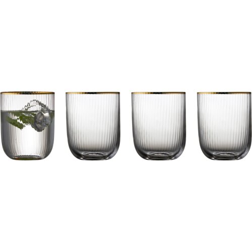  Kozarec Palermo Gold 35 cl, 4 kosi - 1 Set Cene