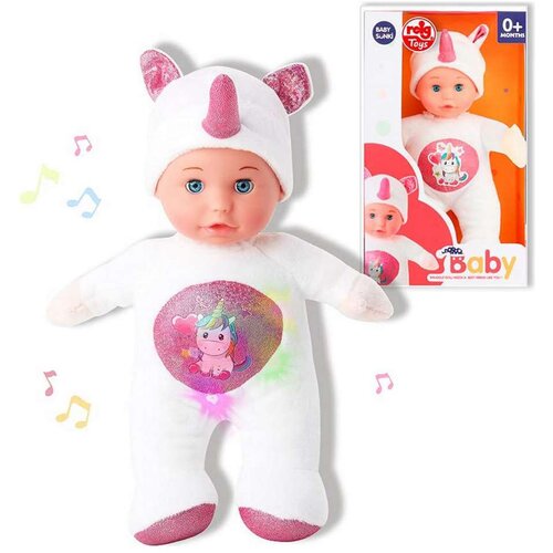  Bebe Reig 30 cm Jednorog Pli&amp;scaron;ane igračke Bijela (30 cm) Slike