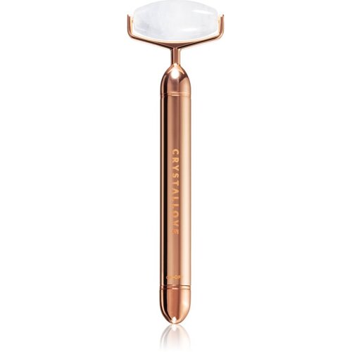 Crystallove Clear Quartz Vibrating Roller pripomoček za masažo za obraz 1 kos Cene