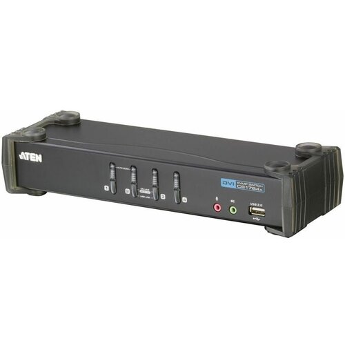 Aten 4-Port USB DVI KVM Switch with Audio & USB 2.0 Hub (KVM Cables included) Cijene