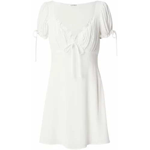 Glamorous Ljetna haljina prljavo bijela