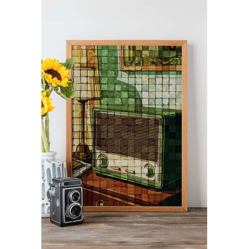 Wallity Uokvirena slika Popmosaic10, 33x48 cm Cijene