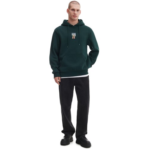 Cropp - Pulover s kapuco - Kaki Cene