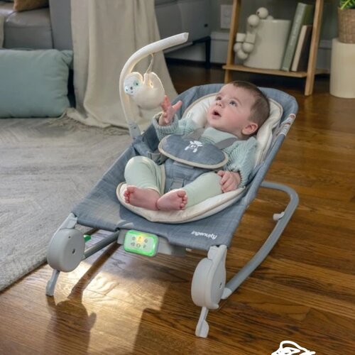 Kids II ingenuity lezaljka happy belly parker 0-6m ( masazno sediste) ( SKU16853 ) Slike