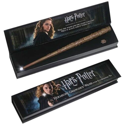 The Noble Collection - HARRY POTTER - WANDS - HERMIONE ILLUMINATING PALICA Cene