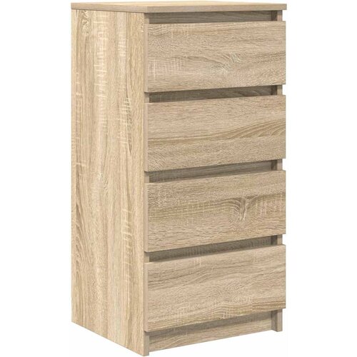 vidaXL Komoda sonoma hrast 37,5x35x76 cm inženirski les, (21830541) Cene