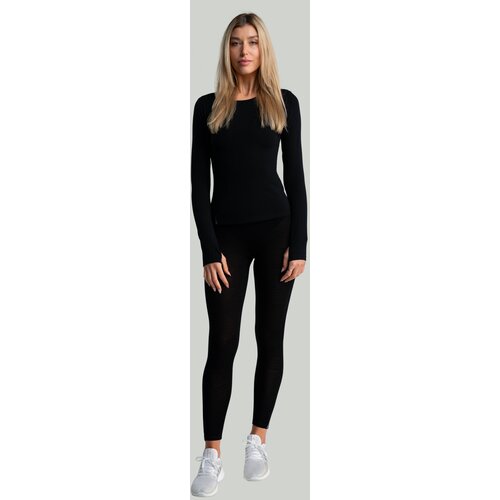 STRIX Ženska majica dugih rukava MERINO I Black Slike