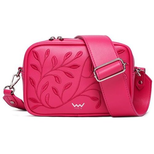Vuch Crossbody torba Massimo Mini Leaves Pink, 15 x 21,5 cm Cijene