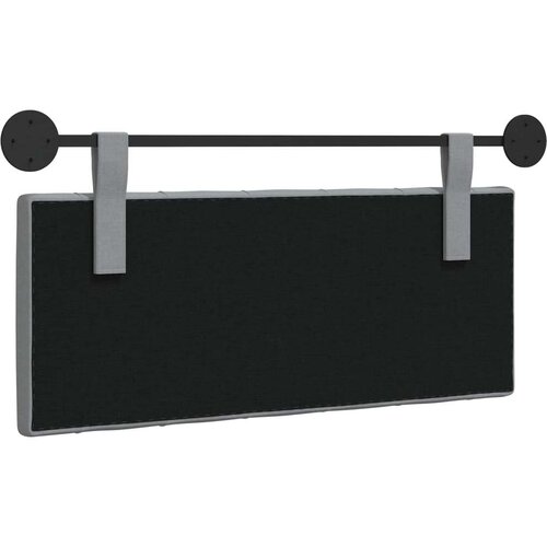  Držeće uzglavlje Zidne Svijetlo siva 110 x 55 x 7 cm tkanina - Svjetlosiva 100 cm bez LED Slike