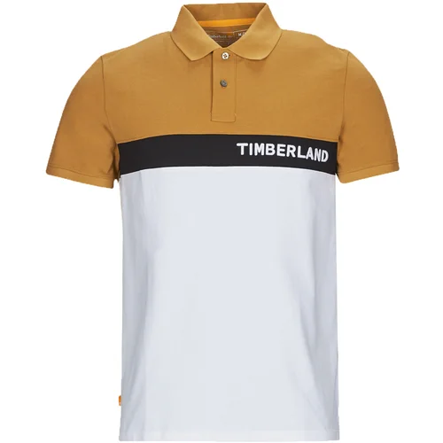 Timberland SS Millers River Colourblock Polo Reg Bijela