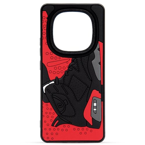  Futrola 3D Protect za Xiaomi Redmi Note 14 Pro 4G DZ2/6, Crno-crvena Cene