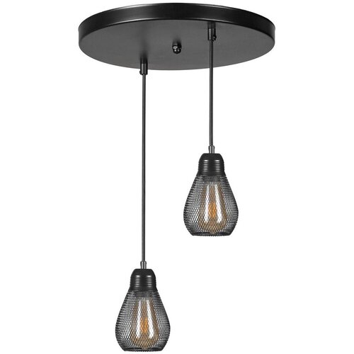 Opviq Ampül 8718-2 black chandelier Slike