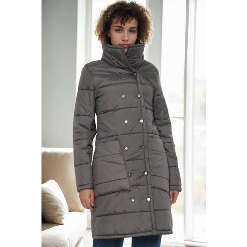 Dewberry Z6647 WOMEN'S COAT-ANTHRACITE-1 Cene