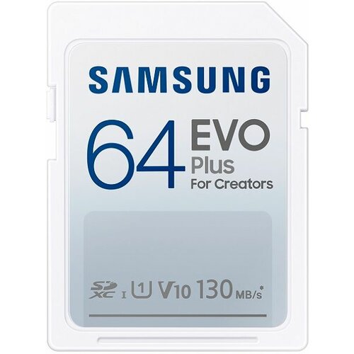 Samsung SDXC 64GB, evo plus UHS-1 Speed Class 3 (U3) ( MB-SC64K/EU ) Slike
