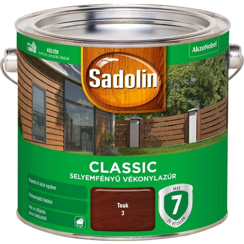 Sadolin barva za les classic tik 2,5 l Cene